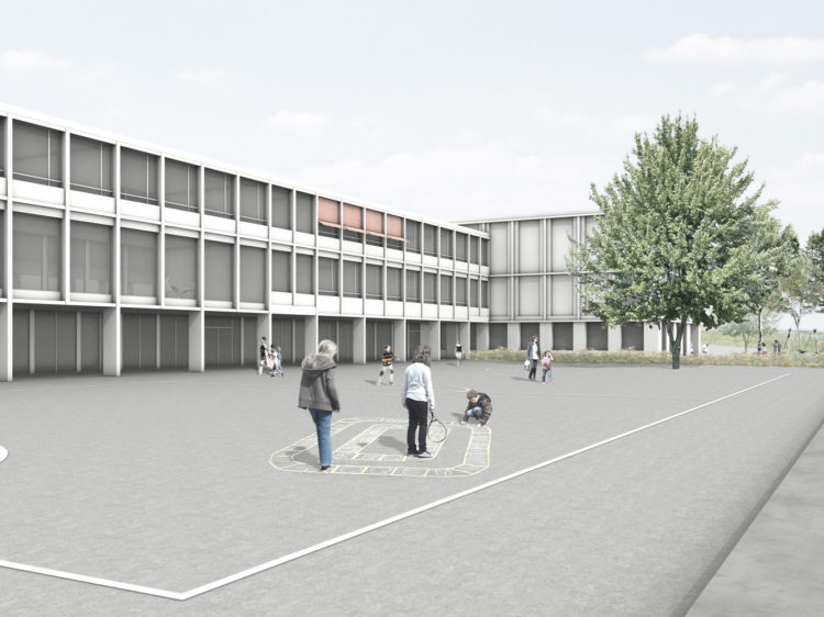 Neubau Primarschule Feld, Azmoos